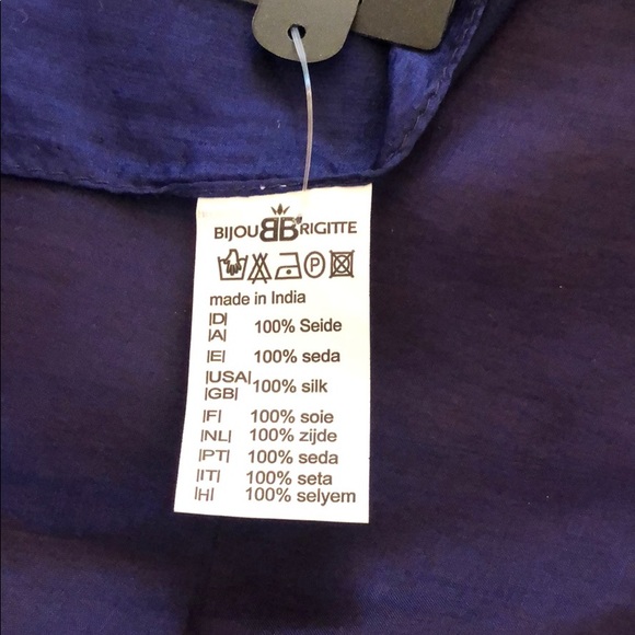 Bijou Brigitte Silk Scarf - Picture 5 of 5